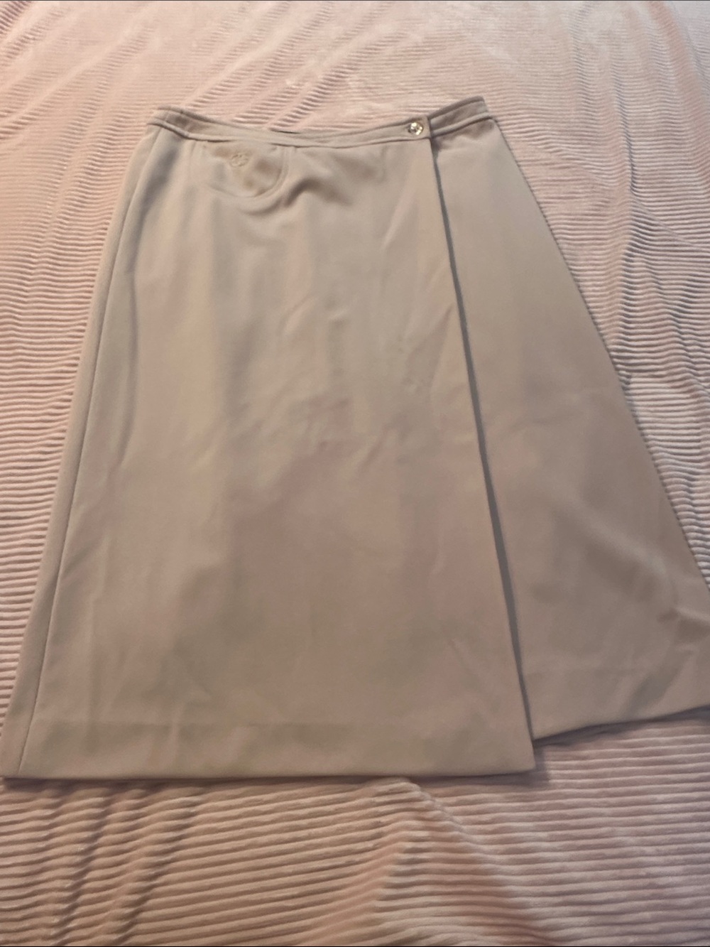 Vintage Givenchy Paris Wrap Skirt SZ 10